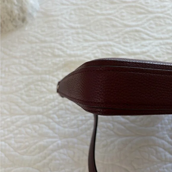 Kate Spade burgundy pebbled leather Crossbody Bag - Picture 7 of 10